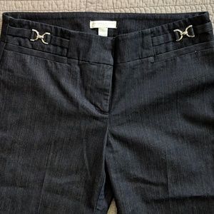 New York & company stretch denim dress pants